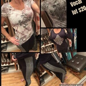 Vocal lot 3 items size small